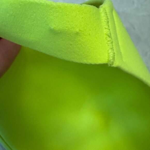 Skims 44DDD Bra Seamless T Shirt Underwire Neon Green Highlighter Rare - Picture 4 of 9